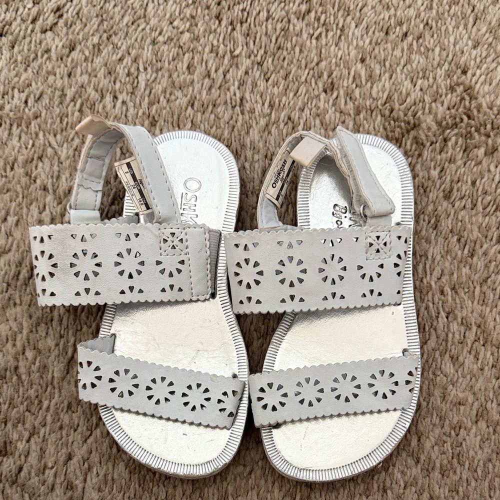 OshKosh B'gosh White Kids Sandals